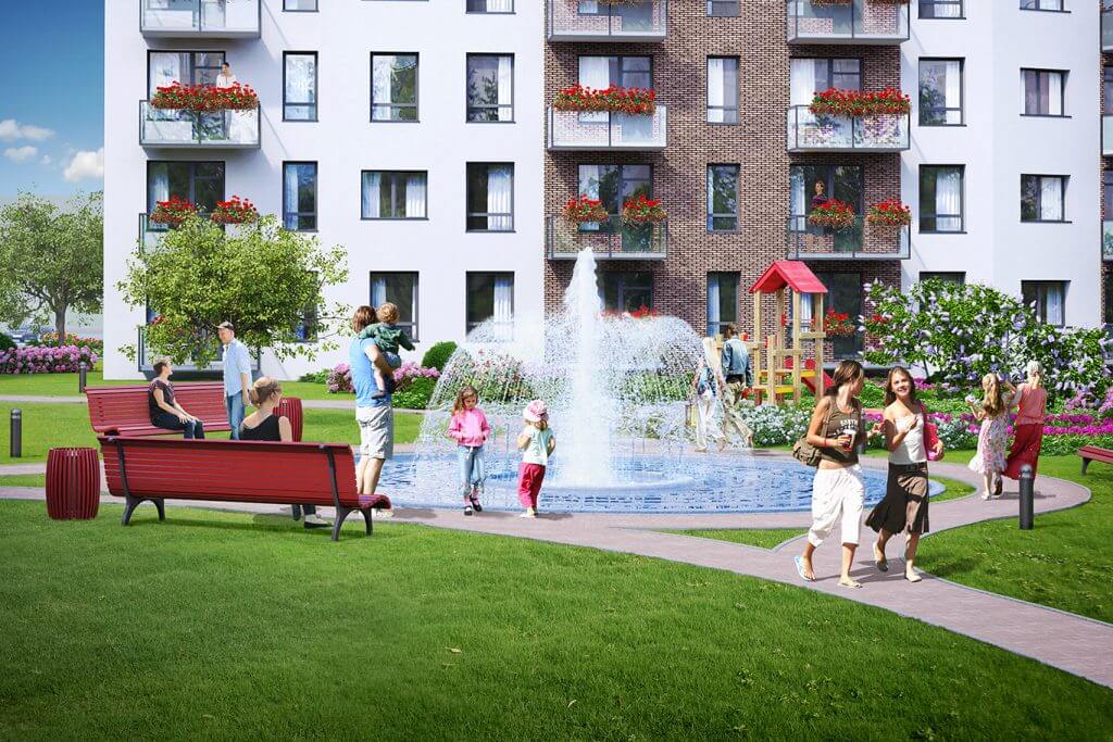 Žvėryno namai (1, 2, 3) (Stumbrų g. 26) - Multi apartment - visualization