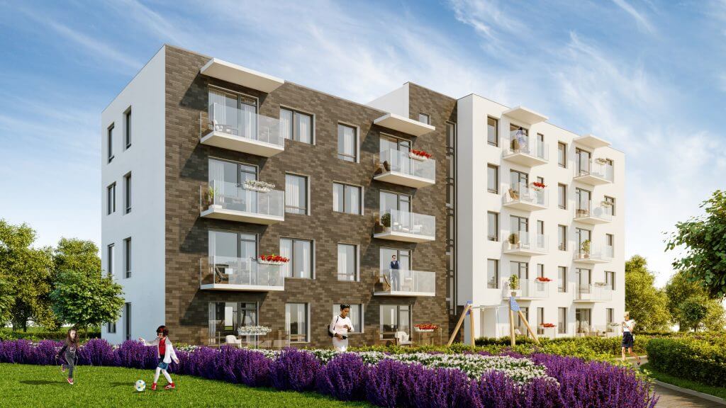 Žvėryno namai (1, 2, 3) (Stumbrų g. 26) - Multi apartment - visualization