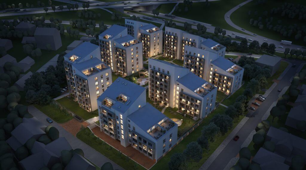 Žvėryno panoramos (Siesikų g. 14) - Multi apartment - visualization