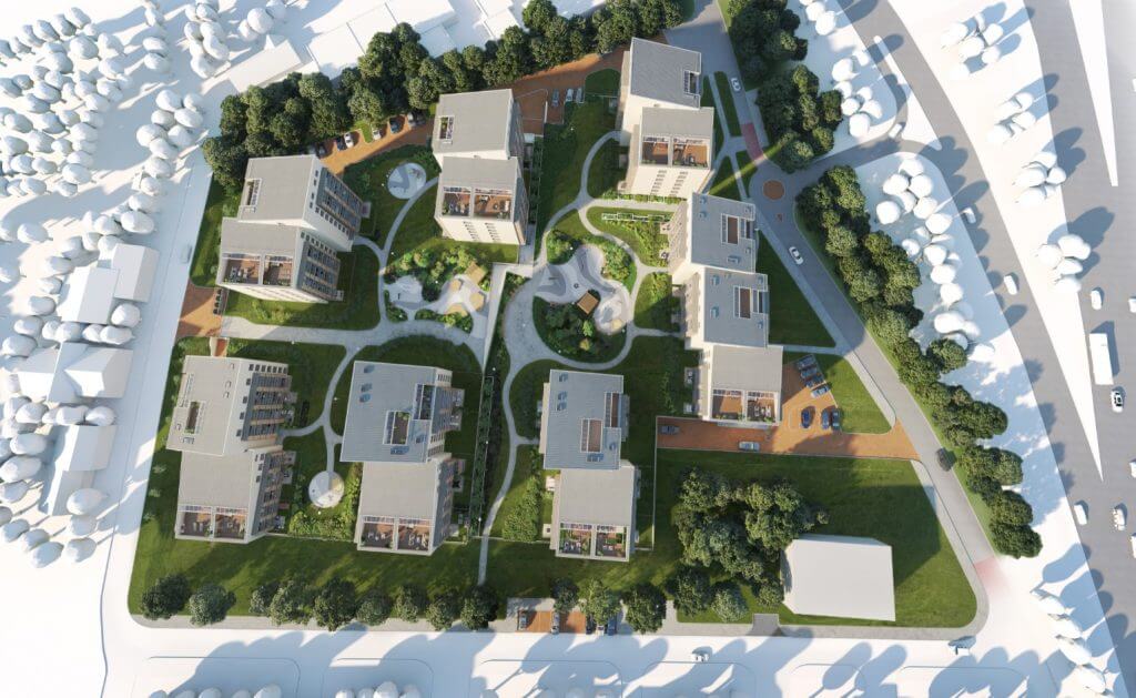 Žvėryno panoramos (Siesikų g. 14) - Multi apartment - visualization