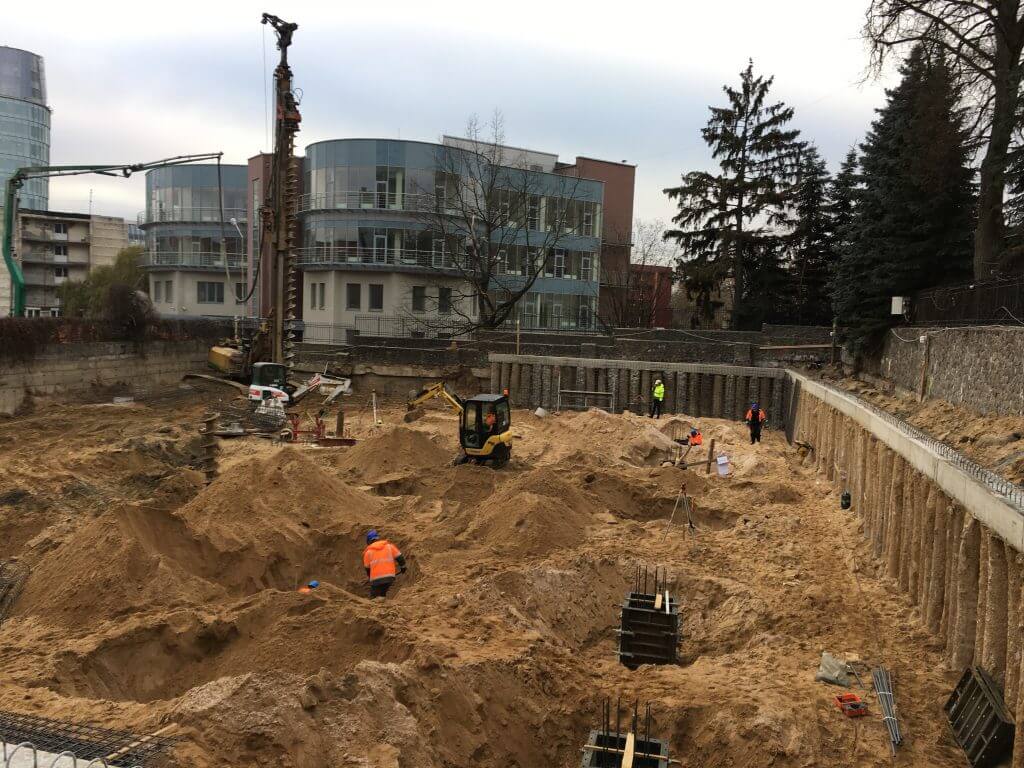 Žvėryno vakarai (Saltoniškių g. 44) - Multi apartment - construction photos