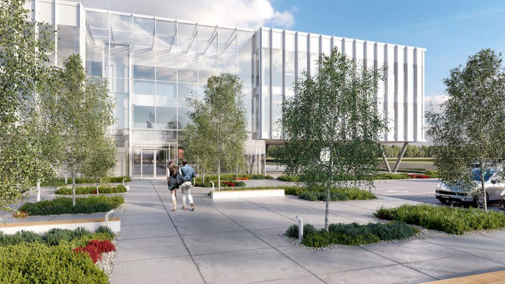 APRANGA kompleksas (Ukmergės g. 362) - Verslo centras - vizualizacija