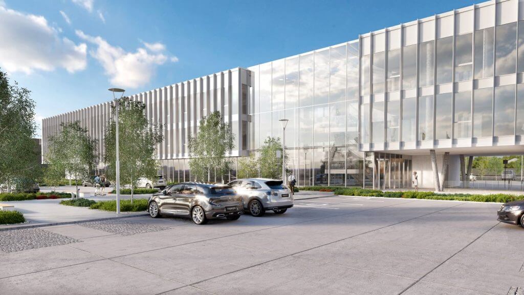 APRANGA kompleksas (Ukmergės g. 362) - Verslo centras - vizualizacija