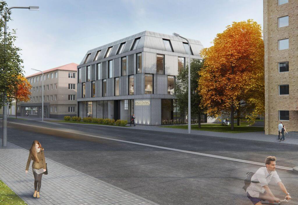 Platinum 48 (Antakalnio g. 48A) - Office center - visualization