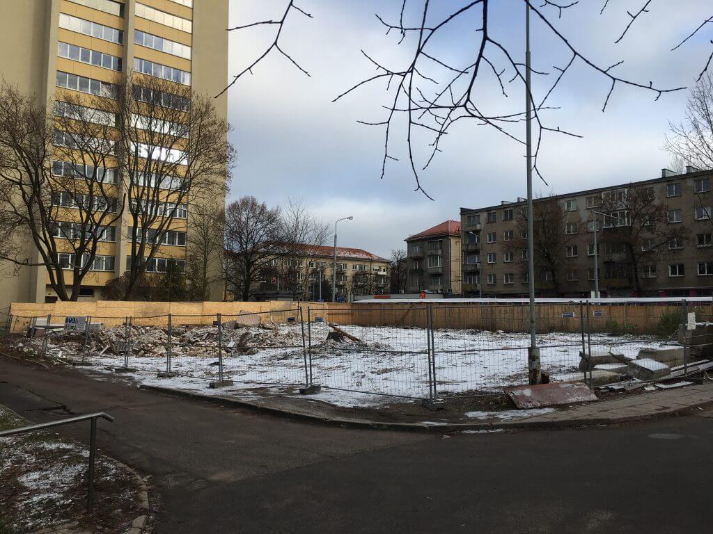 Platinum 48 (Antakalnio g. 48A) - Office center - construction photos