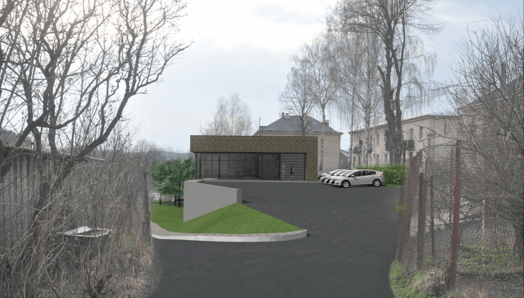 UAB "Baltijos pašvaistė" administracinis (Šiaurės g. 8F) - Verslo centras - vizualizacija