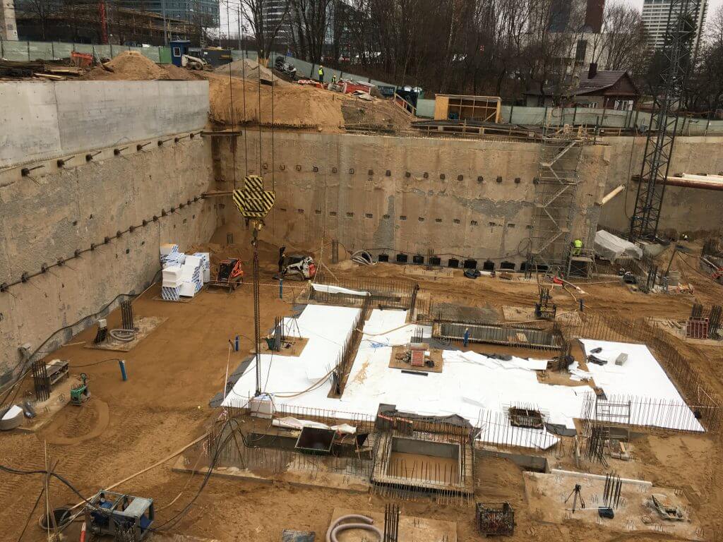 SEB administracinis (Gedimino Baravyko g. 4) - Biroju centrs - būvdarbu attēli