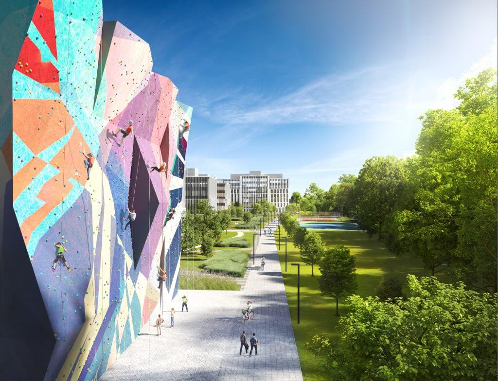 Business Garden Vilnius 1 etapas (Laisvės pr. 10) - Office center - visualization