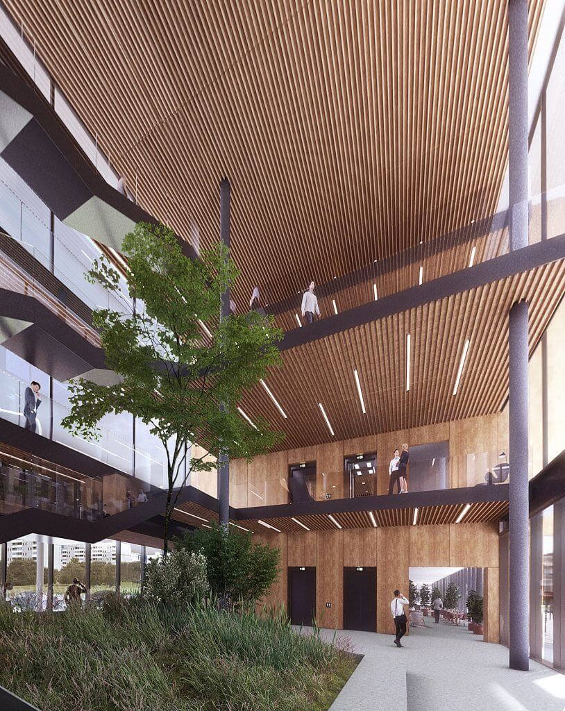 Business Stadium North (Rinktinės g. 3) - Verslo centras - vizualizacija