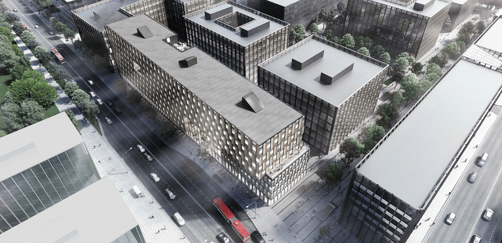 Business Stadium North (Rinktinės g. 3) - Verslo centras - vizualizacija