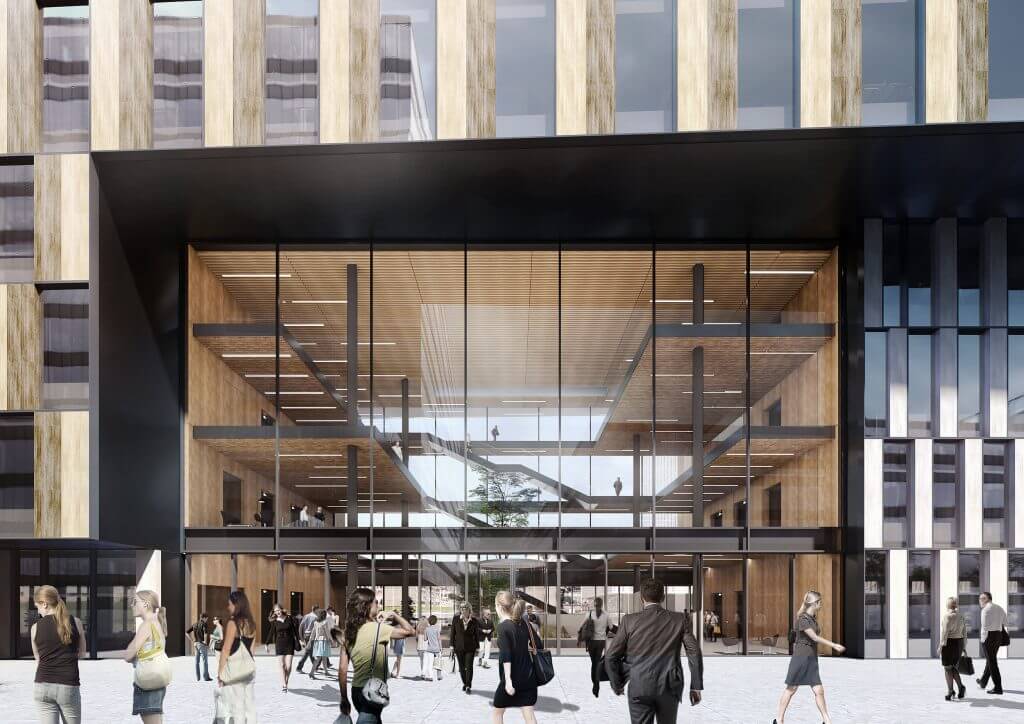 Business Stadium North (Rinktinės g. 3) - Verslo centras - vizualizacija