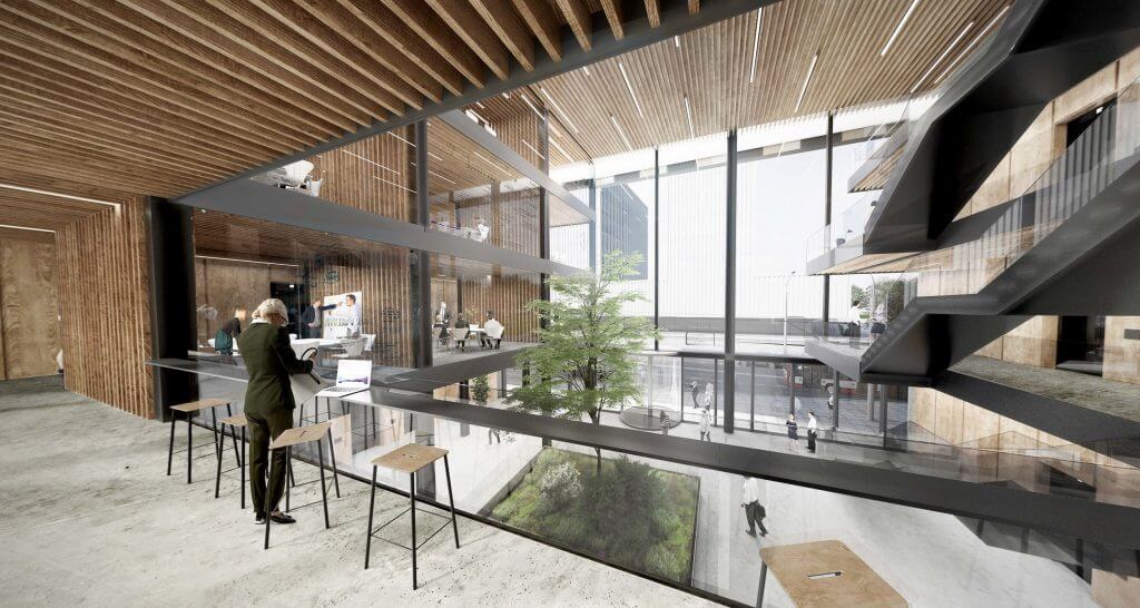 Business Stadium North (Rinktinės g. 3) - Verslo centras - vizualizacija