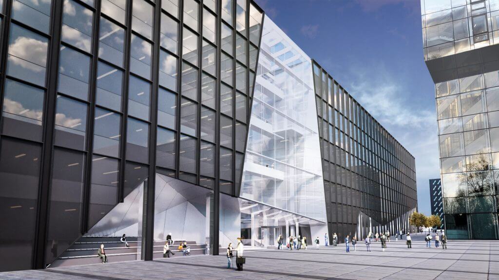 Business Stadium West (Rinktinės g. 5) - Verslo centras - vizualizacija