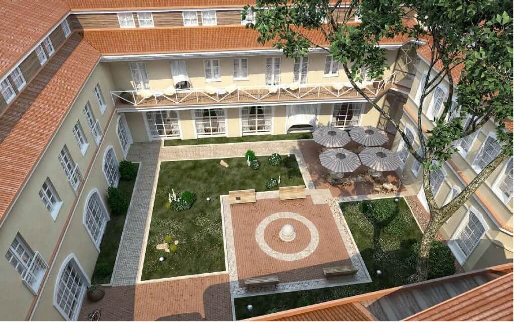 Grotthus viešbutis (Ligoninės g. 7) - Hotel - visualization