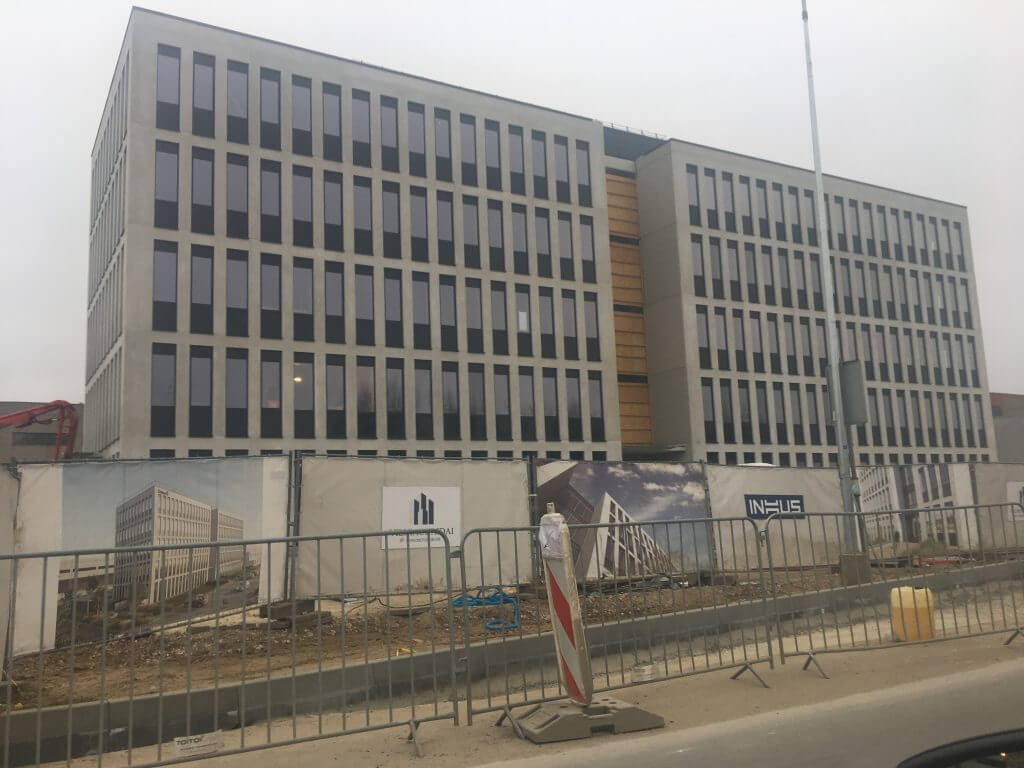 INHUS administracinis (Žarijų g. 6) - Office center - construction photos