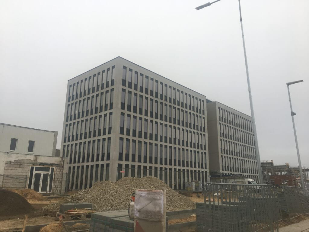 INHUS administracinis (Žarijų g. 6) - Office center - construction photos