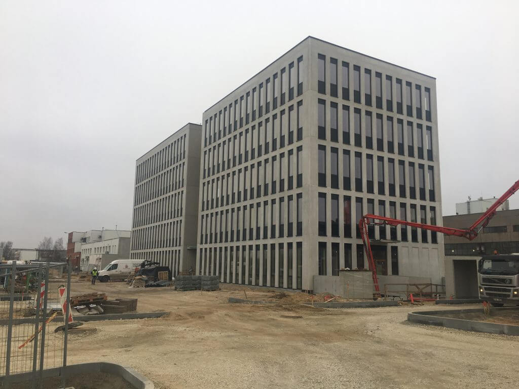 INHUS administracinis (Žarijų g. 6) - Office center - construction photos