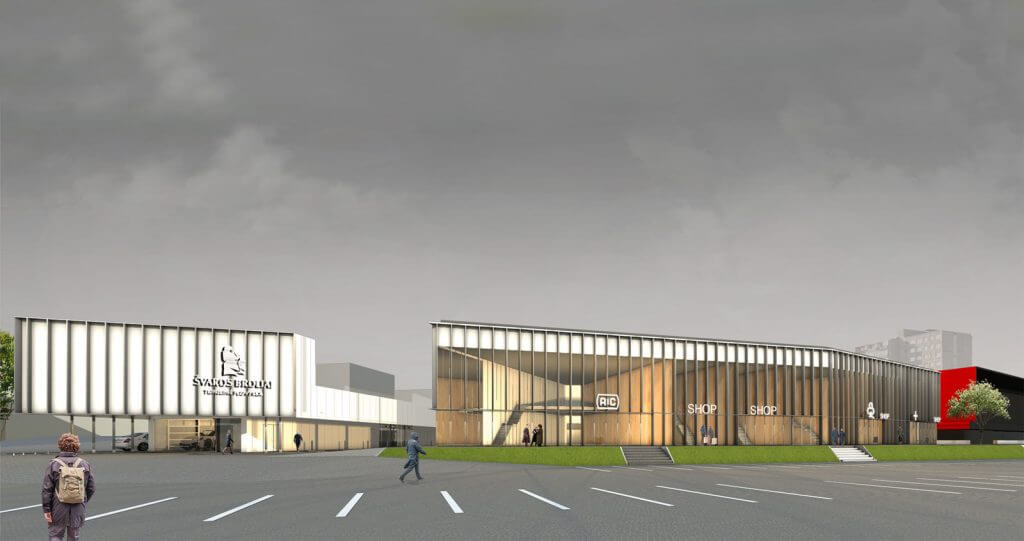 K14 (Kareivių g. 14) - Non-food store - visualization