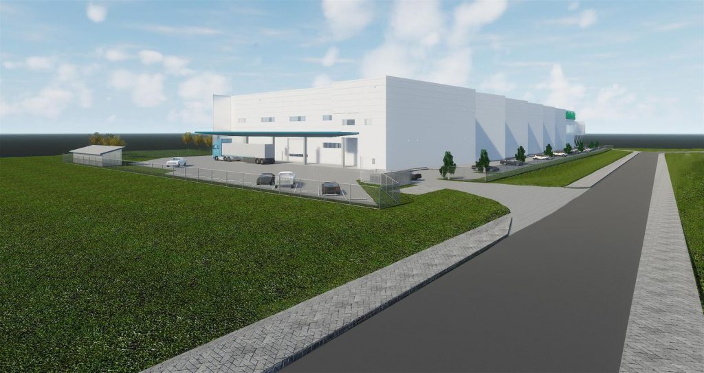 "Creolink" biuras ir sandėlis (Vakarinė g. 100) - Warehouse / Distribution center - visualization