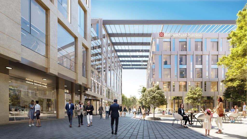 Live Square (Dainavos g. 3) - Biroju centrs - vizualizācija