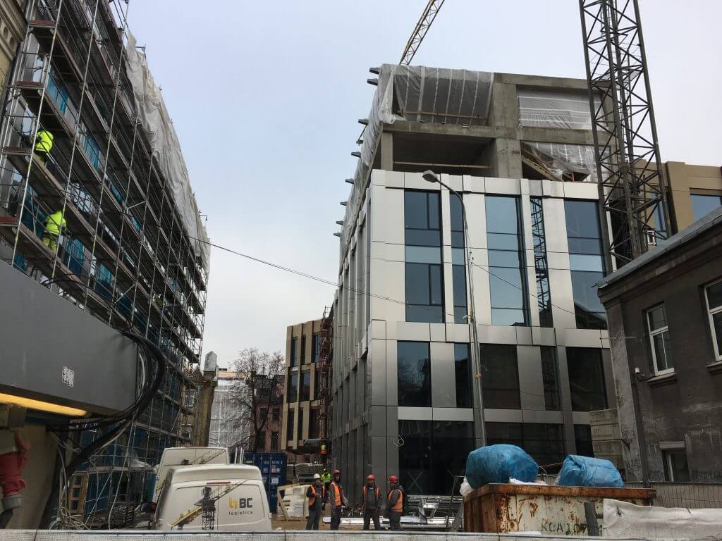 Live Square (Dainavos g. 5) - Multi apartment - construction photos