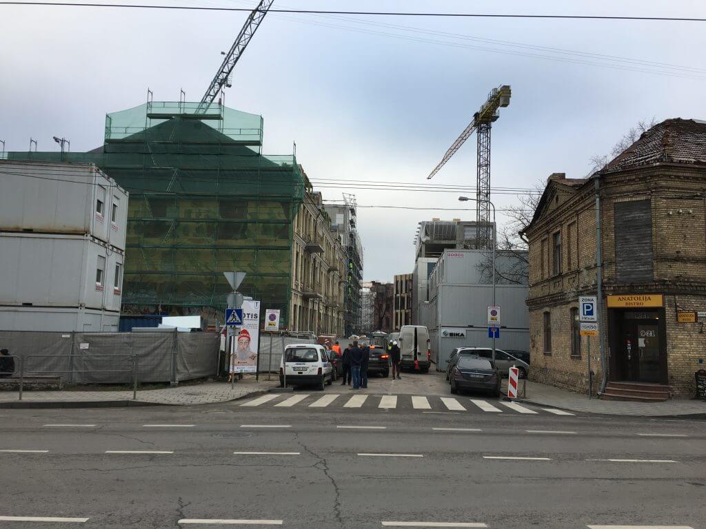 Live Square (Dainavos g. 5) - Multi apartment - construction photos