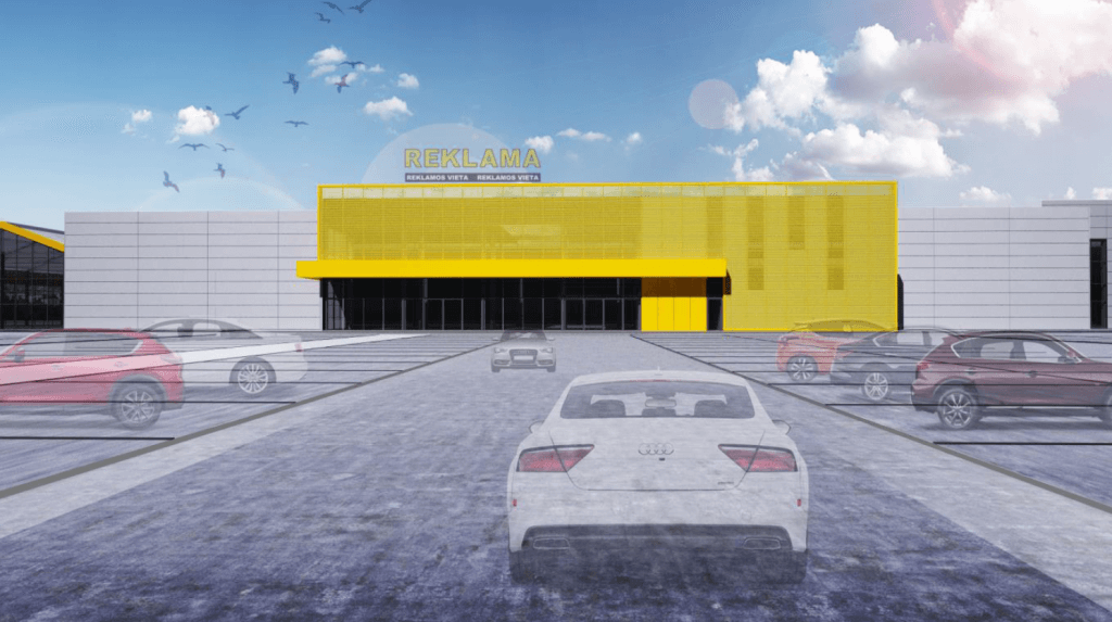 Moki-veži Pilaitė (Pilkalnio g. 3) - Shopping center - visualization