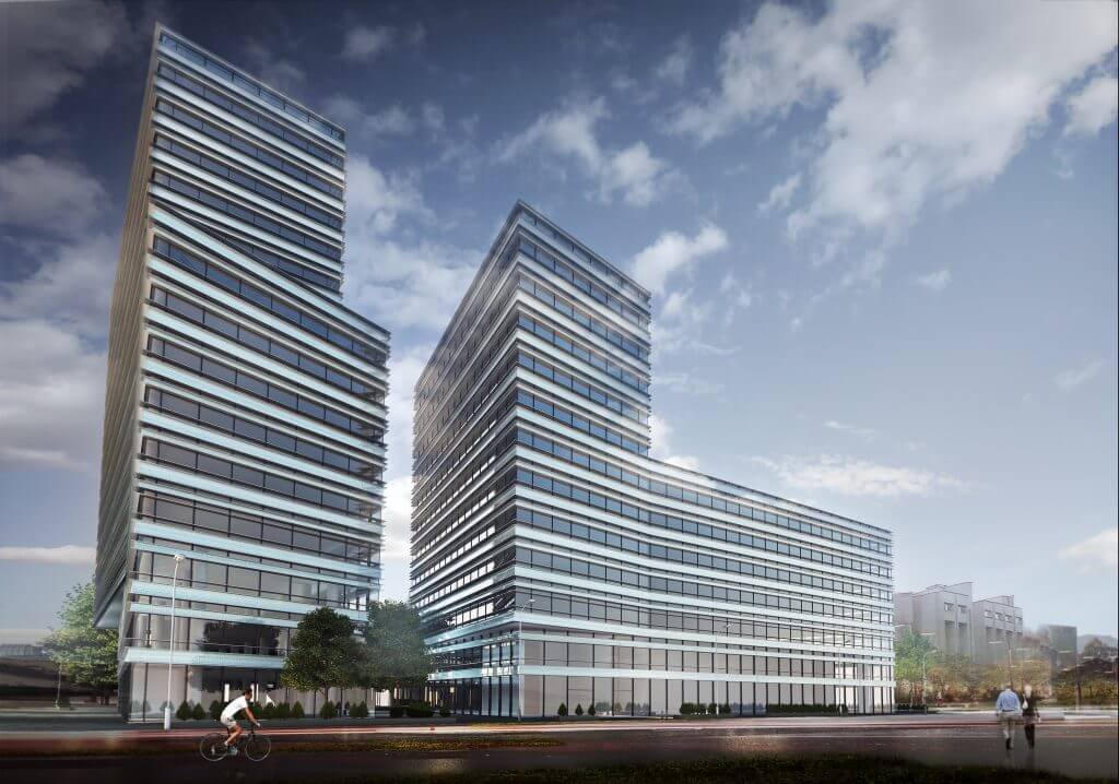 Quadrum (Konstitucijos pr. 21) - Office center - visualization