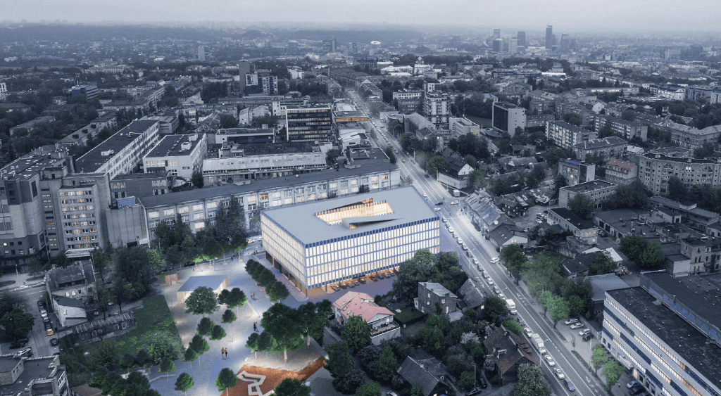 Uptown Park (Švitrigailos g. 13) - Office center - visualization