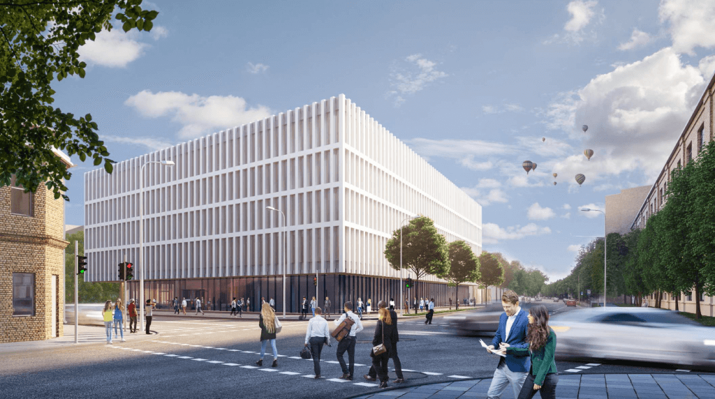 Uptown Park (Švitrigailos g. 13) - Office center - visualization