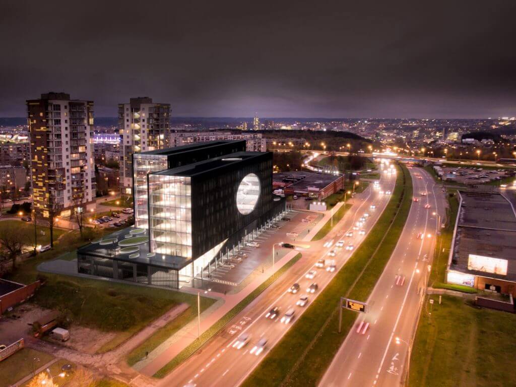 U219 (Ukmergės g. 219) - Office center - visualization