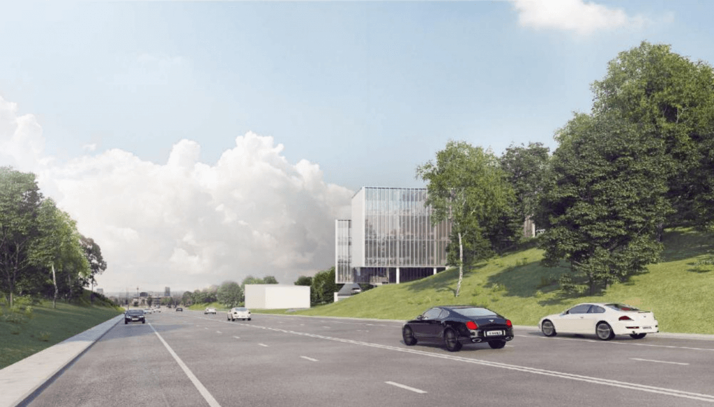 Ukmergės g. 150, 152 (Ukmergės g. 150, 152) - Office center - visualization