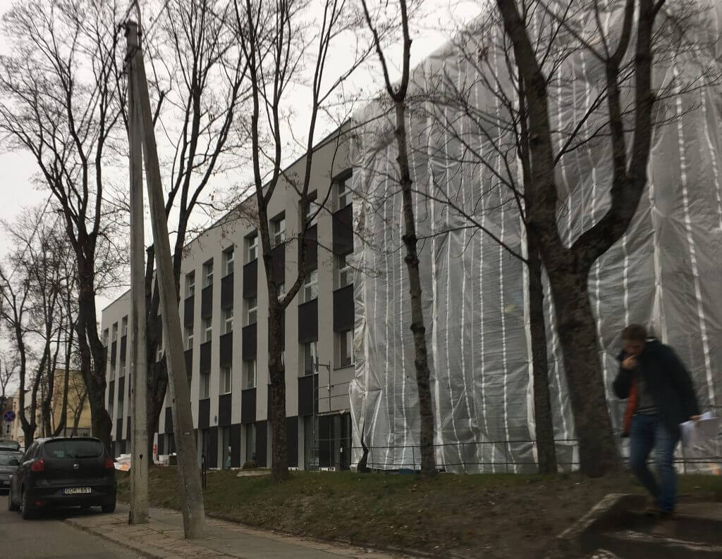 Žvėryno verslo fabrikas (Saltoniškių g. 29) - Verslo centras - statybų nuotraukos