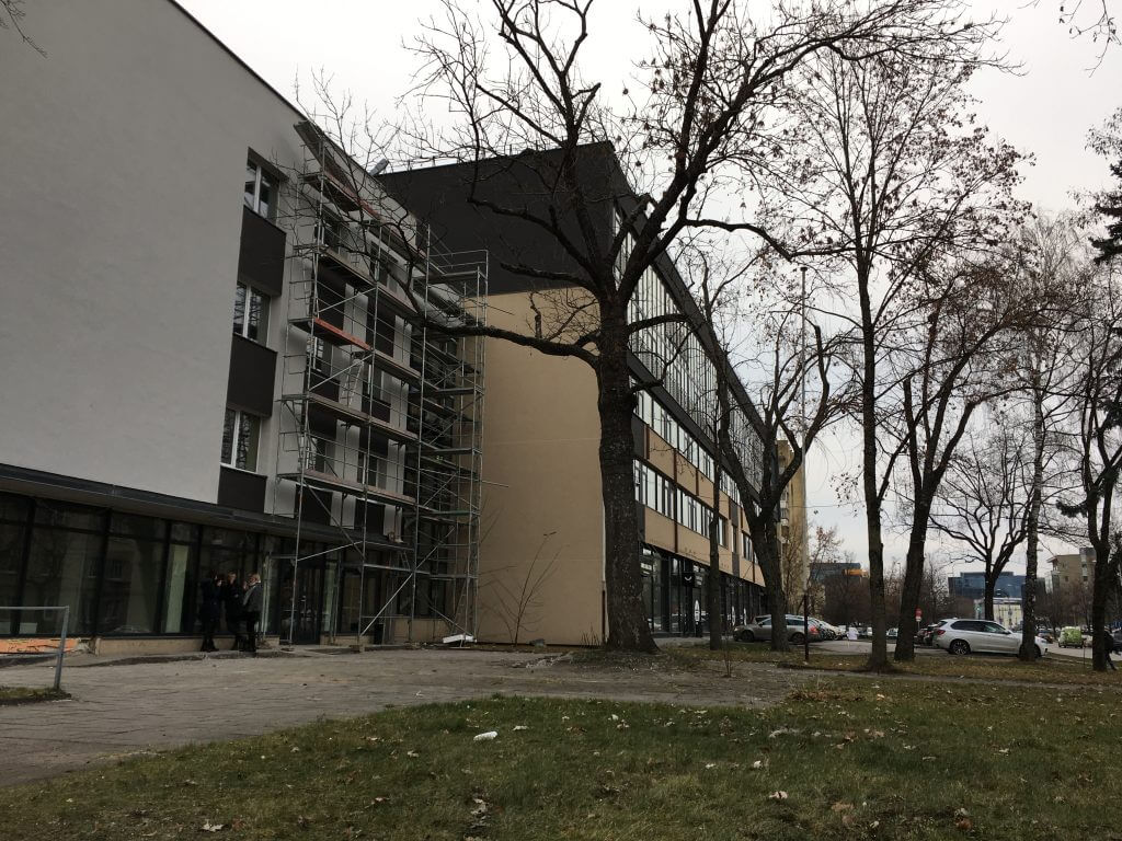 Žvėryno verslo fabrikas (Saltoniškių g. 29) - Verslo centras - statybų nuotraukos