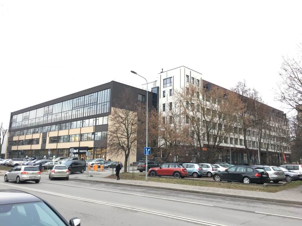 Žvėryno verslo fabrikas (Saltoniškių g. 29) - Verslo centras - statybų nuotraukos