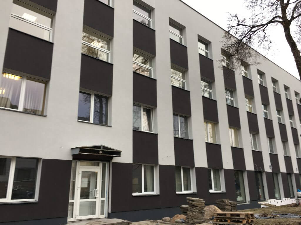 Žvėryno verslo fabrikas (Saltoniškių g. 29) - Verslo centras - statybų nuotraukos