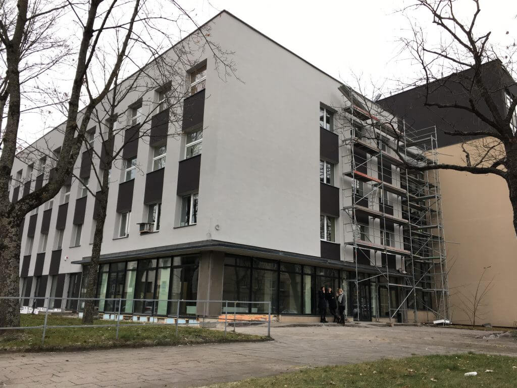 Žvėryno verslo fabrikas (Saltoniškių g. 29) - Verslo centras - statybų nuotraukos