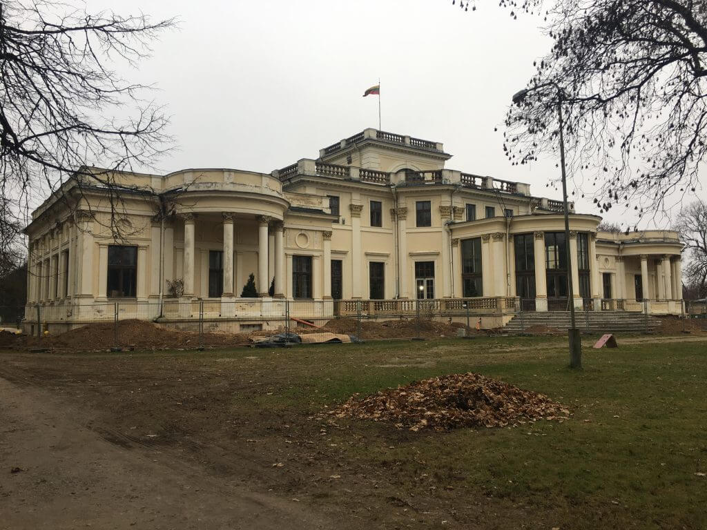 Trakų Vokės dvaro rekonstrukcija (Žalioji a. 2A) - Muzejs - būvdarbu attēli