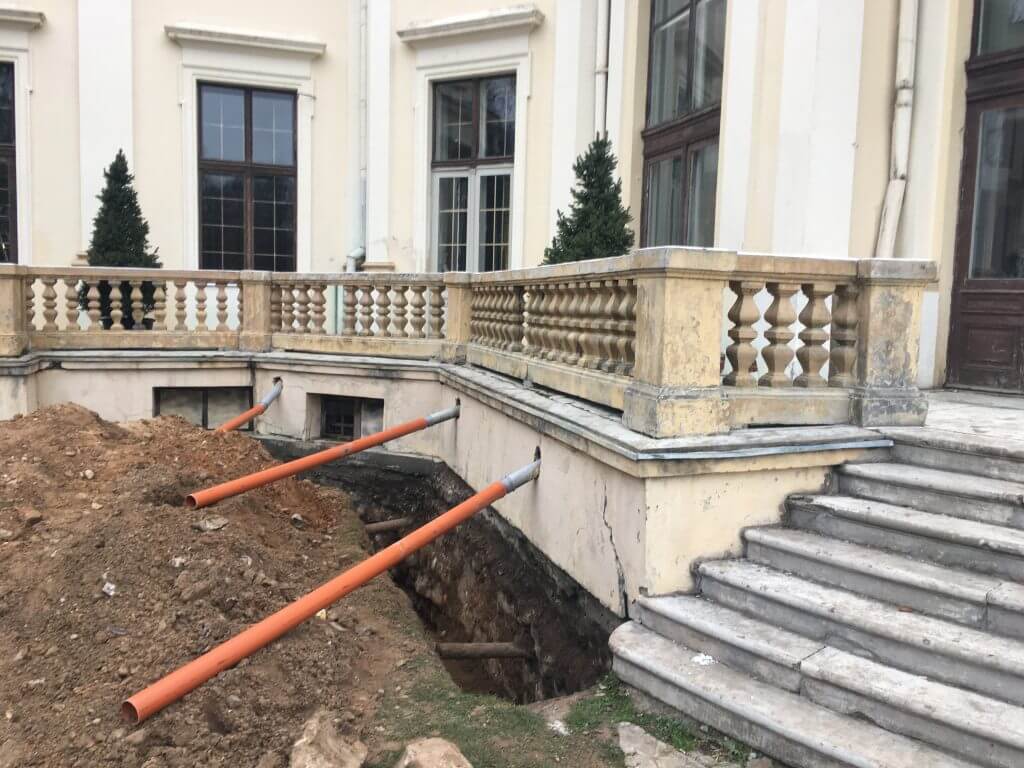 Trakų Vokės dvaro rekonstrukcija (Žalioji a. 2A) - Muzejs - būvdarbu attēli