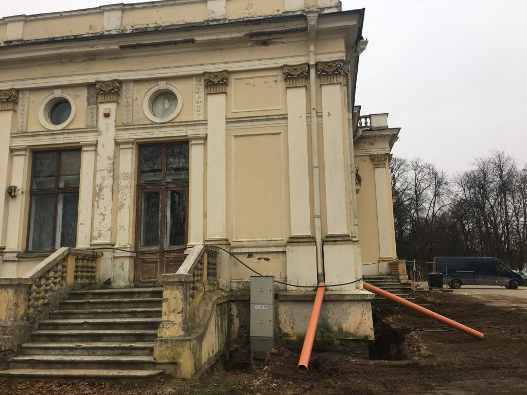 Trakų Vokės dvaro rekonstrukcija (Žalioji a. 2A) - Muzejs - būvdarbu attēli