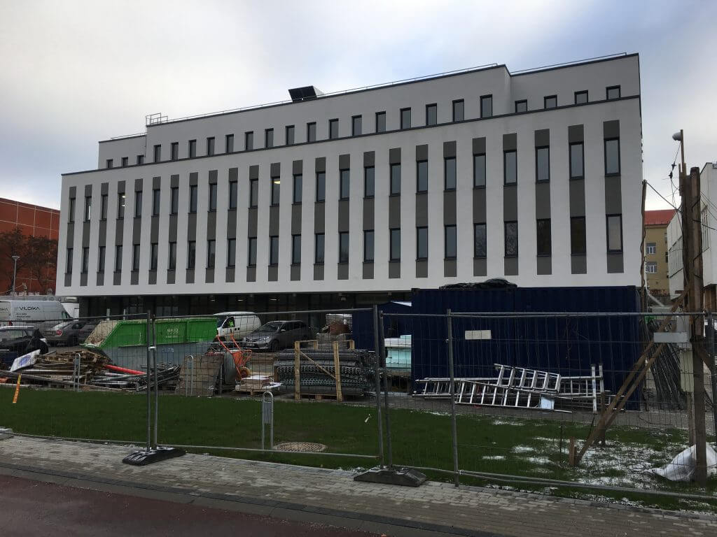 Vilniaus apskrities vyriausiojo policijos komisariato Vilniaus miesto 1-asis policijos komisariatas (P. Vileišio g. 20C) - Administrative - construction photos