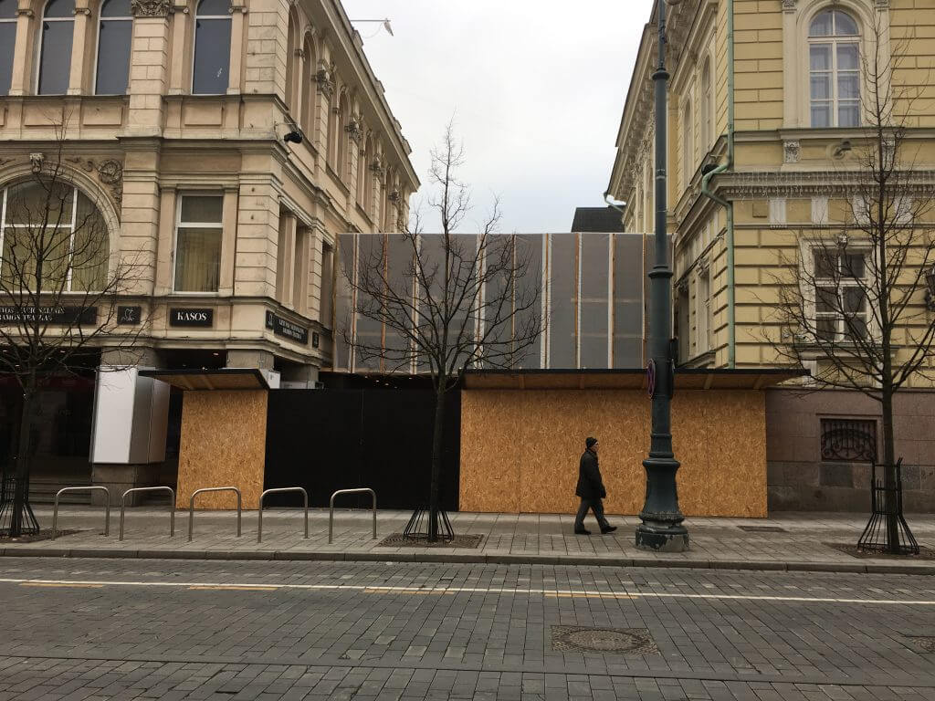 Lietuvos nacionalinis dramos teatras (Gedimino pr. 4) - Cultural center - construction photos