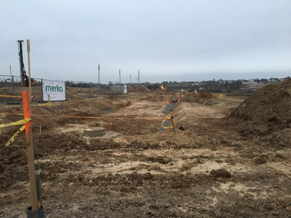 Karalienės Mortos mokykla ir darželis "Vaikystės sodas" (Lukšinės g. 29) - Primary and secondary education - construction photos